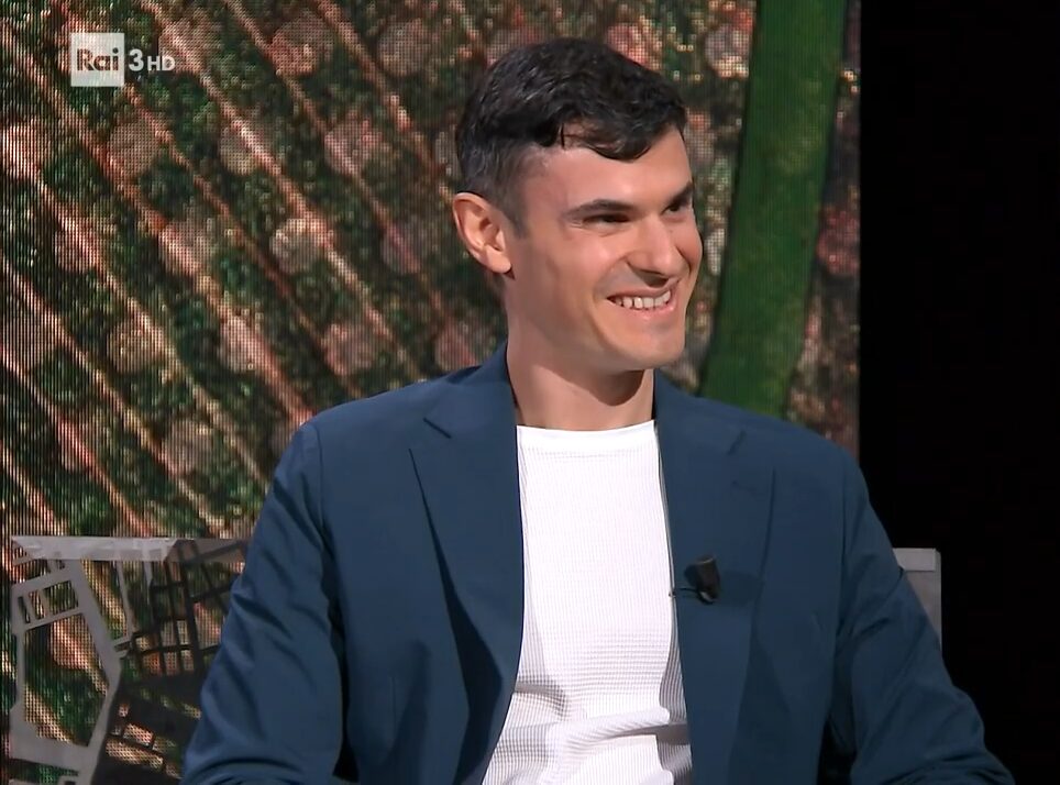 Luca Dal Zilio in a television interview