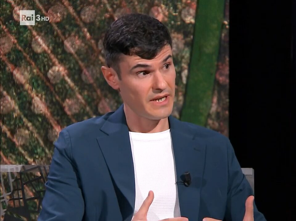 Luca Dal Zilio in a television interview
