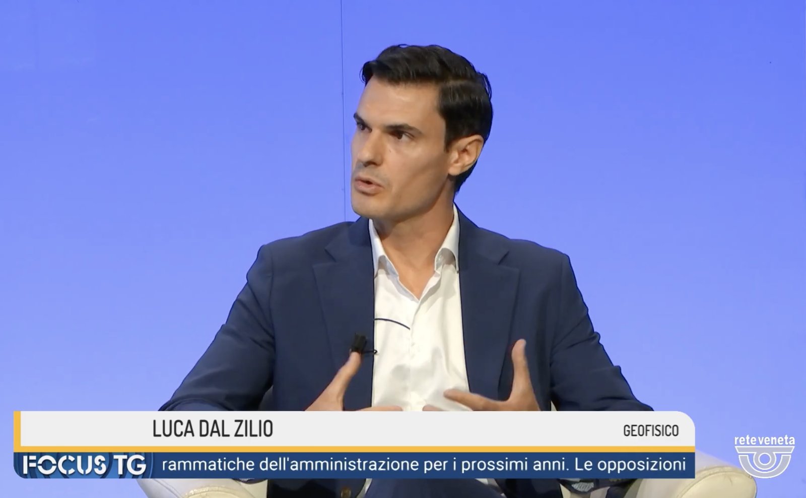 Luca Dal Zilio interviewed on Rete Veneta